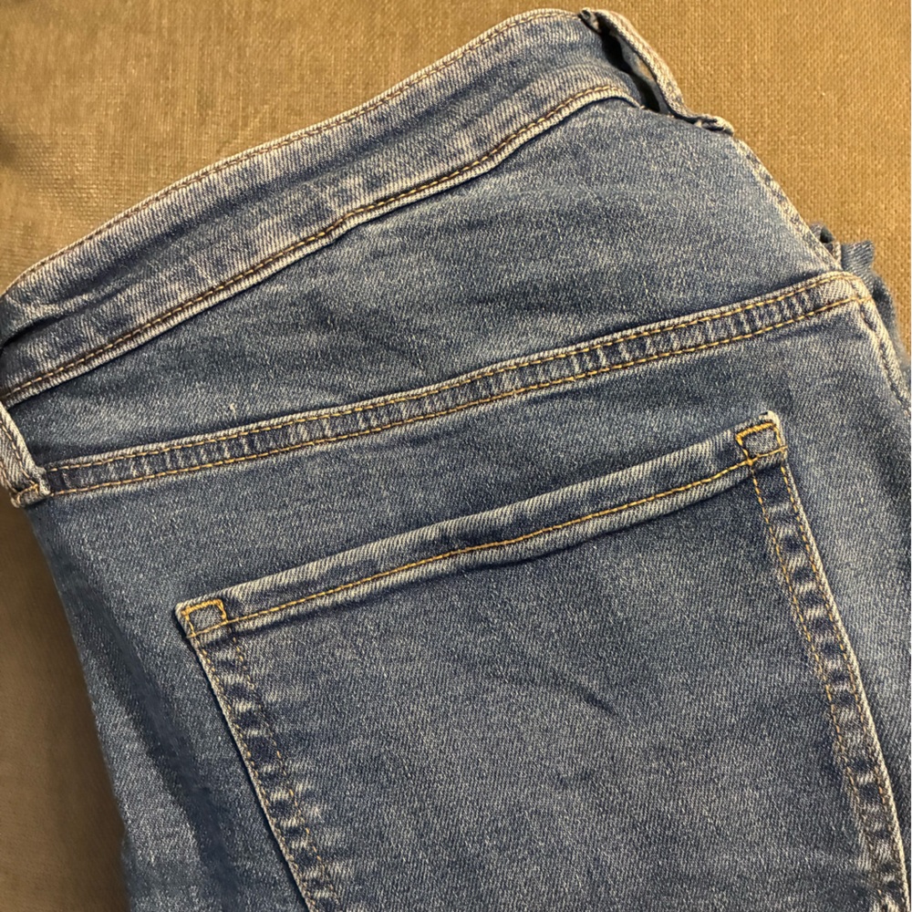 Old Navy Classic Blue Denim Jeans size 14 OG Straight fit High Rise